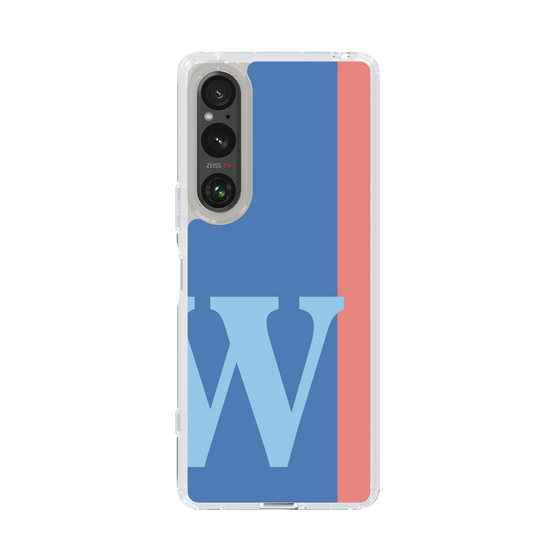 Slim Protection Case［ Original - initial color line - W blue ］