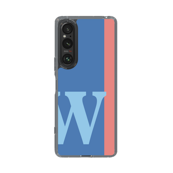 Slim Protection Case［ Original - initial color line - W blue ］