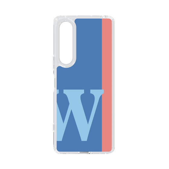 Slim Protection Case［ Original - initial color line - W blue ］