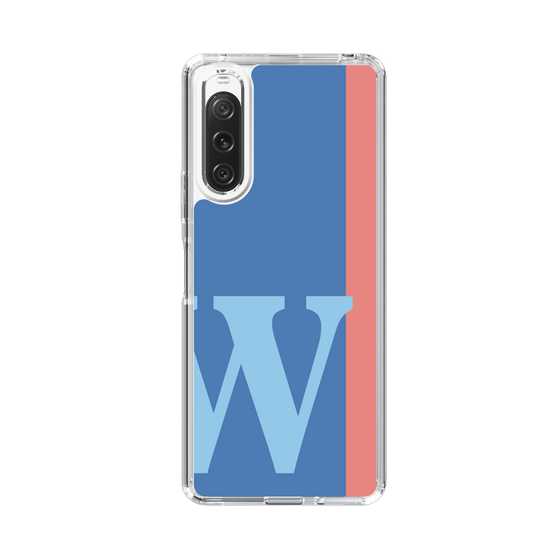 Slim Protection Case［ Original - initial color line - W blue ］