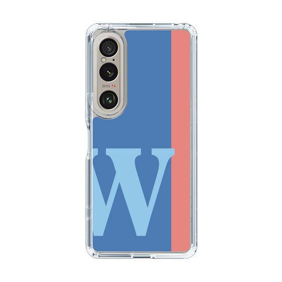Slim Protection Case［ Original - initial color line - W blue ］