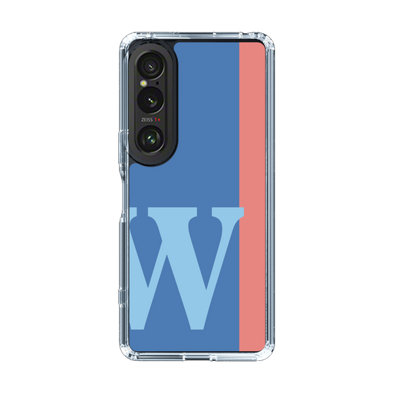 Slim Protection Case［ Original - initial color line - W blue ］