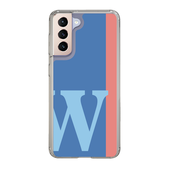 Slim Protection Case［ Original - initial color line - W blue ］