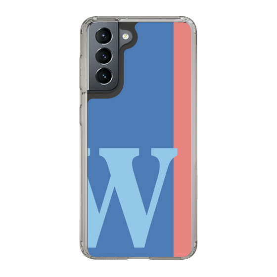 Slim Protection Case［ Original - initial color line - W blue ］