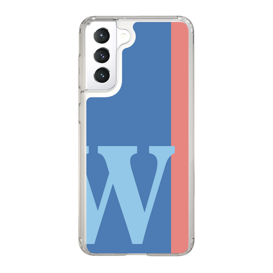Slim Protection Case［ Original - initial color line - W blue ］