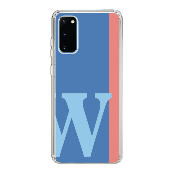 Slim Protection Case［ Original - initial color line - W blue ］