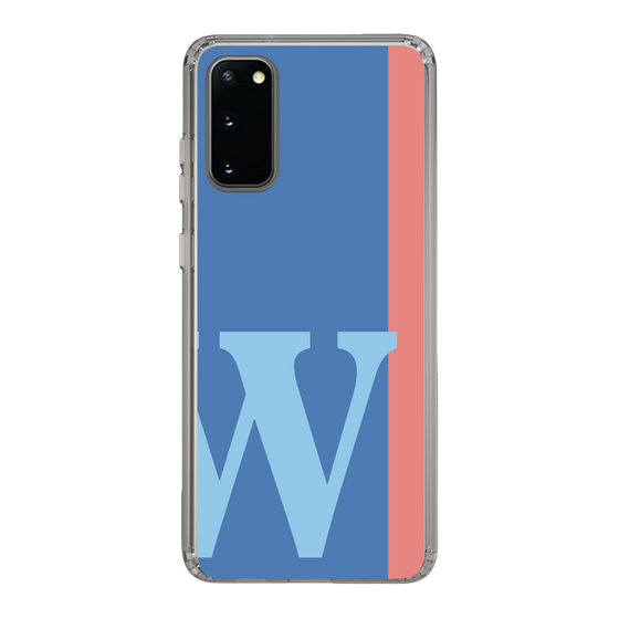 Slim Protection Case［ Original - initial color line - W blue ］