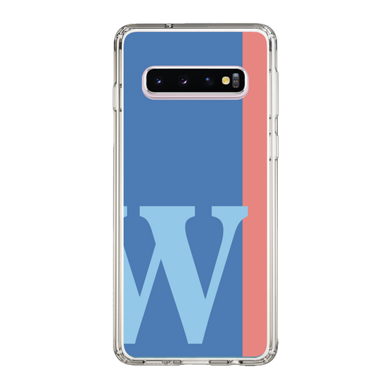 Slim Protection Case［ Original - initial color line - W blue ］