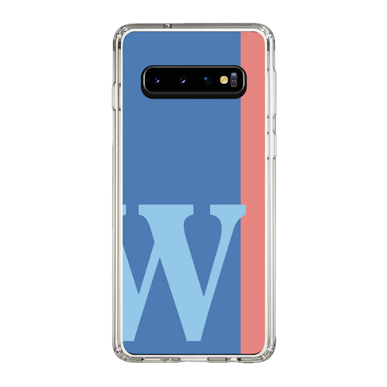 Slim Protection Case［ Original - initial color line - W blue ］