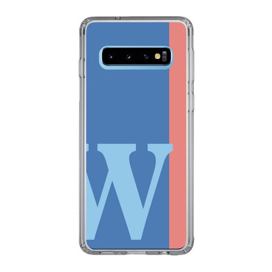 Slim Protection Case［ Original - initial color line - W blue ］