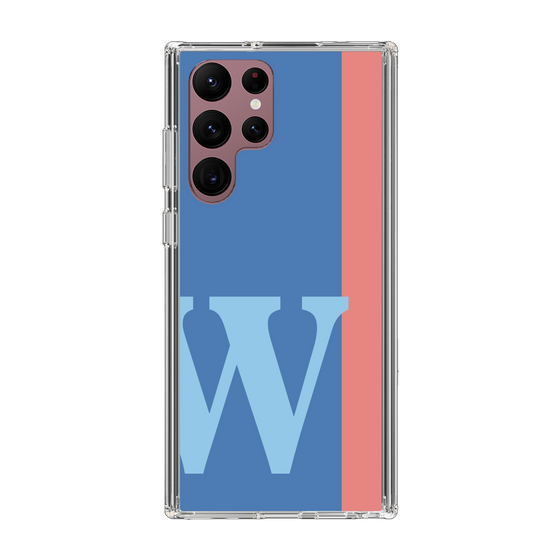 Slim Protection Case［ Original - initial color line - W blue ］