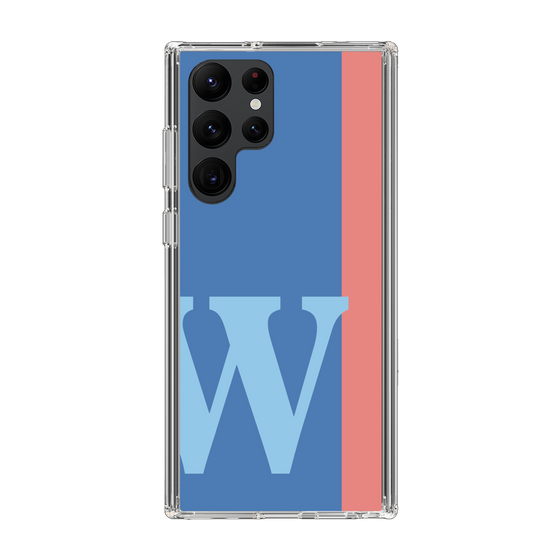 Slim Protection Case［ Original - initial color line - W blue ］