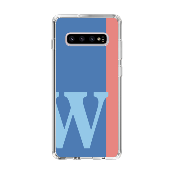 Slim Protection Case［ Original - initial color line - W blue ］
