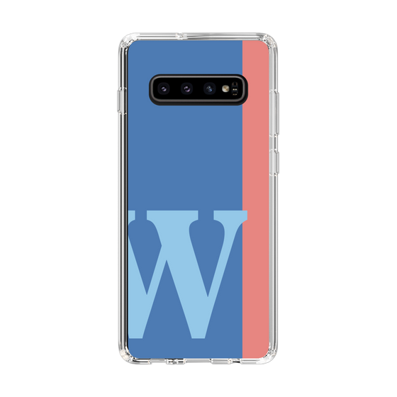 Slim Protection Case［ Original - initial color line - W blue ］