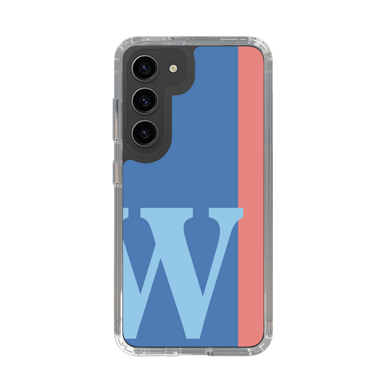 Slim Protection Case［ Original - initial color line - W blue ］
