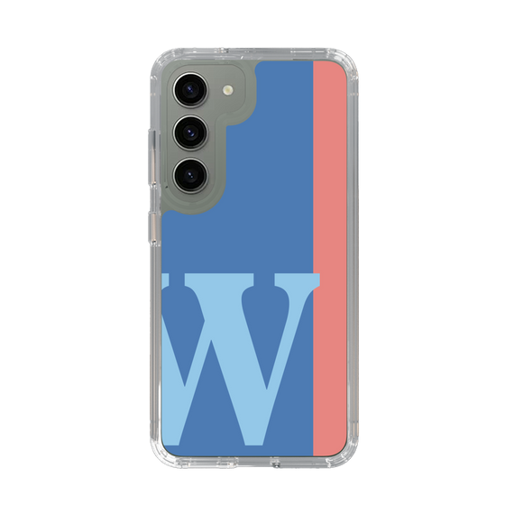 Slim Protection Case［ Original - initial color line - W blue ］