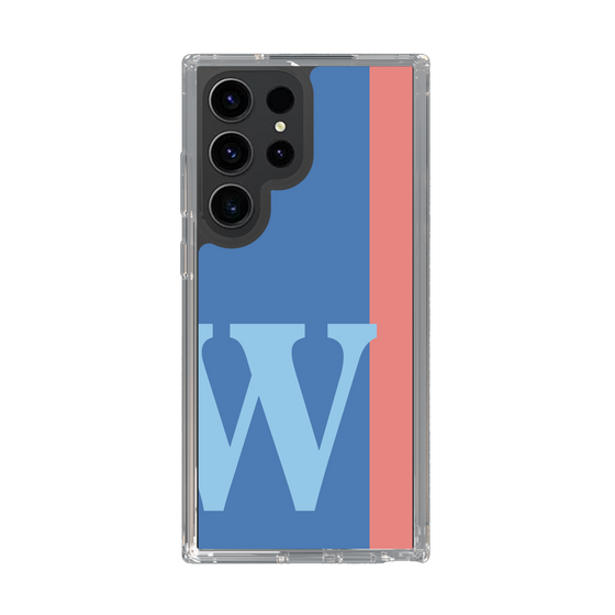 Slim Protection Case［ Original - initial color line - W blue ］