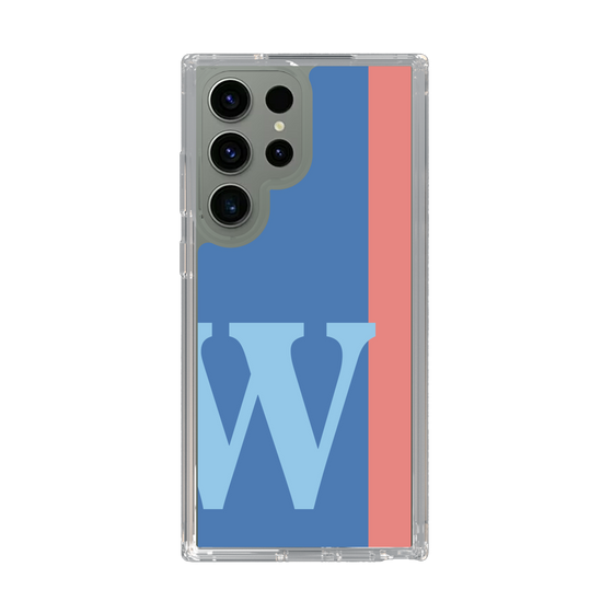 Slim Protection Case［ Original - initial color line - W blue ］