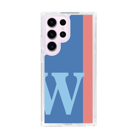 Slim Protection Case［ Original - initial color line - W blue ］