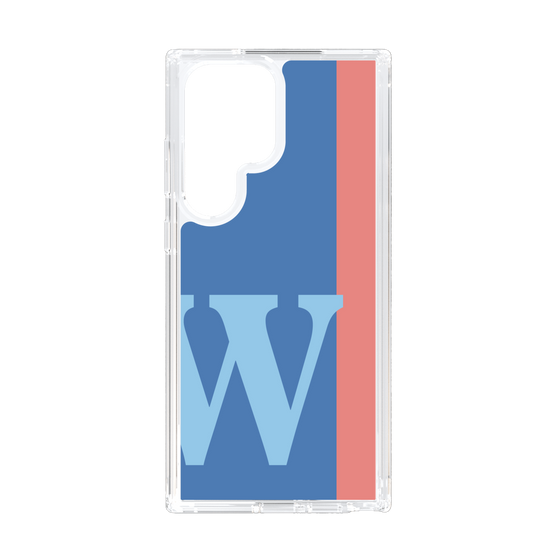 Slim Protection Case［ Original - initial color line - W blue ］