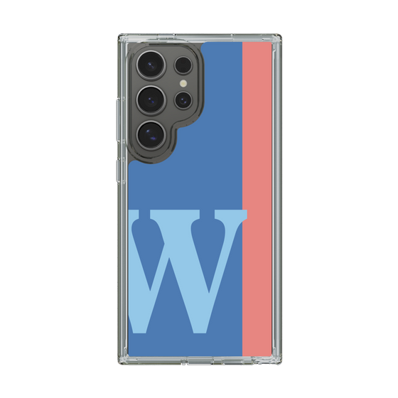 Slim Protection Case［ Original - initial color line - W blue ］