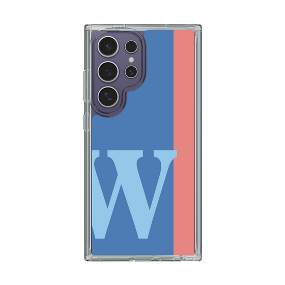 Slim Protection Case［ Original - initial color line - W blue ］