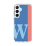 Slim Protection Case［ オリジナル - initial color line - W blue ］
