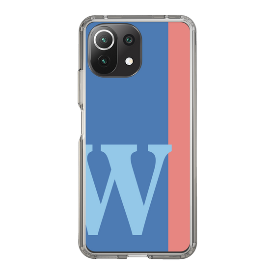 Slim Protection Case［ Original - initial color line - W blue ］