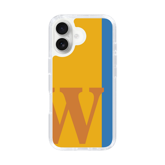 Slim Protection Case［ オリジナル - initial color line - W orange ］