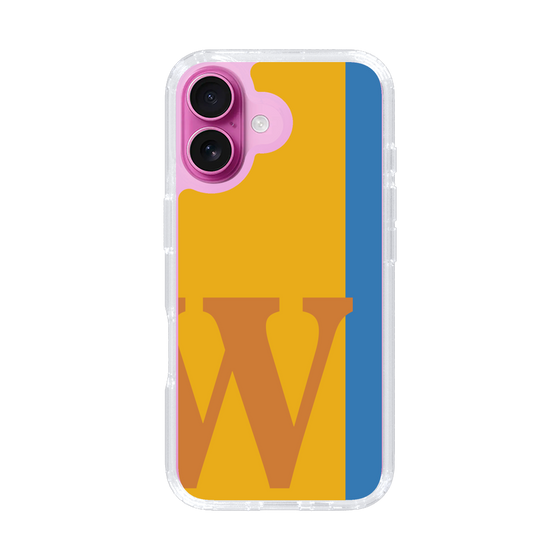 Slim Protection Case［ オリジナル - initial color line - W orange ］