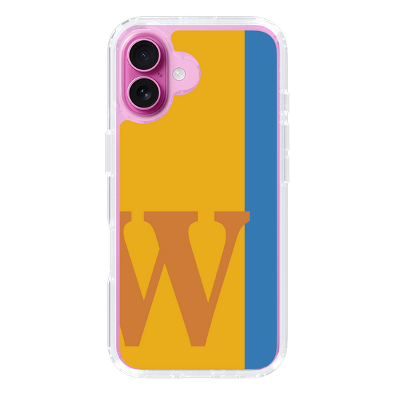 Slim Protection Case［ オリジナル - initial color line - W orange ］
