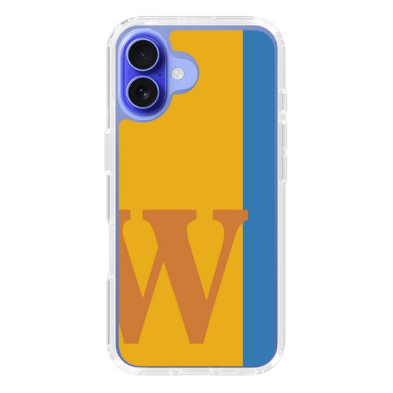 Slim Protection Case［ オリジナル - initial color line - W orange ］