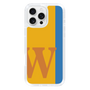 Slim Protection Case［ オリジナル - initial color line - W orange ］