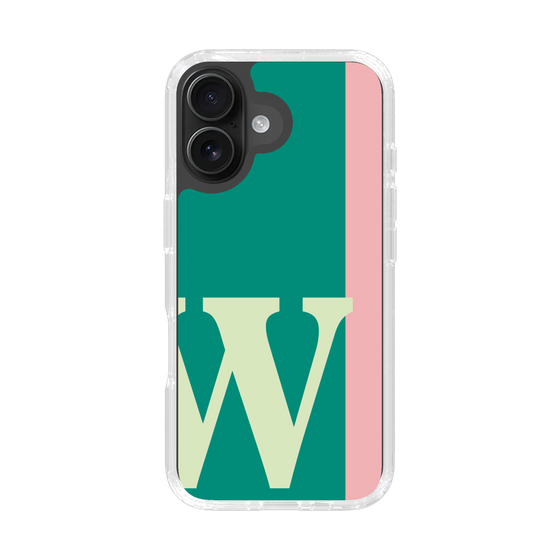Slim Protection Case［ オリジナル - initial color line - W green ］