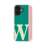 Slim Protection Case［ オリジナル - initial color line - W green ］