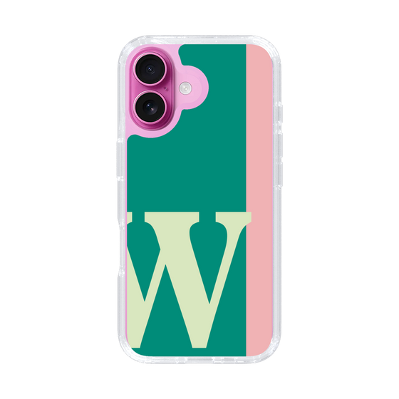 Slim Protection Case［ オリジナル - initial color line - W green ］