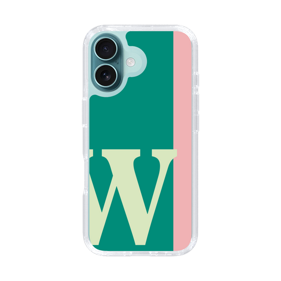 Slim Protection Case［ オリジナル - initial color line - W green ］