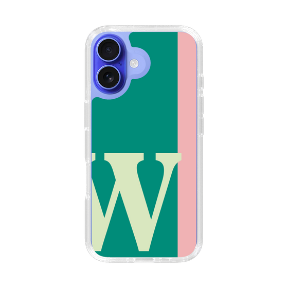 Slim Protection Case［ オリジナル - initial color line - W green ］