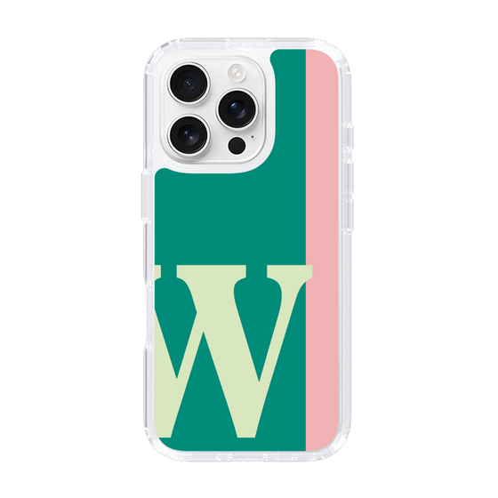 Slim Protection Case［ オリジナル - initial color line - W green ］