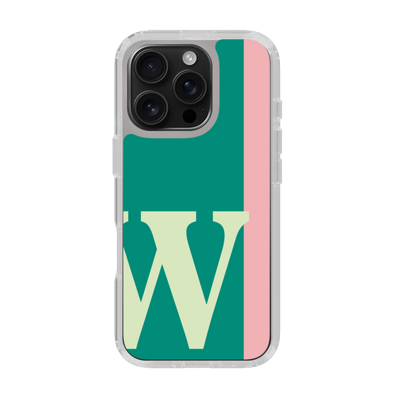 Slim Protection Case［ オリジナル - initial color line - W green ］
