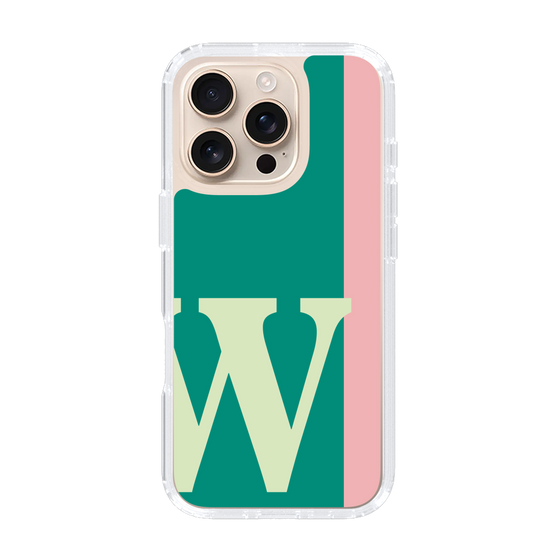 Slim Protection Case［ オリジナル - initial color line - W green ］
