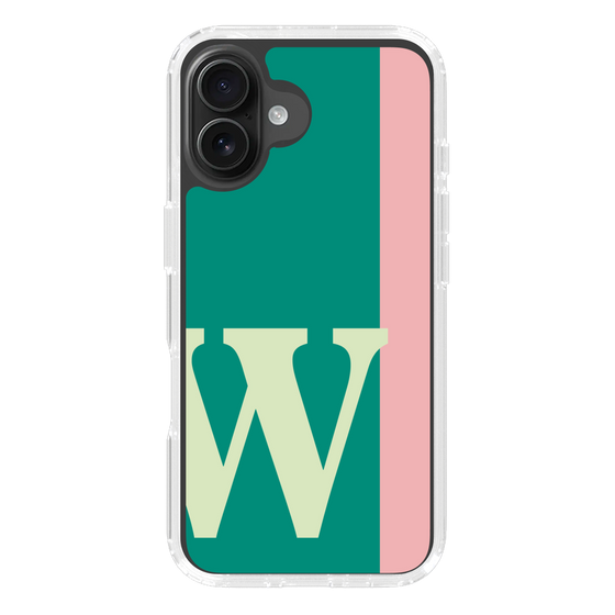 Slim Protection Case［ オリジナル - initial color line - W green ］