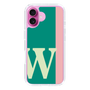 Slim Protection Case［ オリジナル - initial color line - W green ］