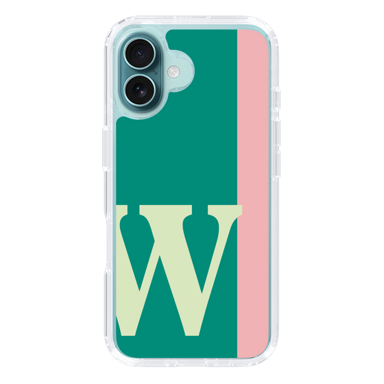 Slim Protection Case［ オリジナル - initial color line - W green ］