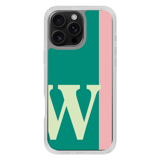 Slim Protection Case［ オリジナル - initial color line - W green ］