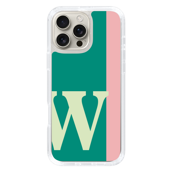 Slim Protection Case［ オリジナル - initial color line - W green ］