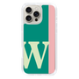 Slim Protection Case［ オリジナル - initial color line - W green ］