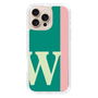 Slim Protection Case［ オリジナル - initial color line - W green ］
