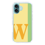 Slim Protection Case［ オリジナル - initial color line - W yellow ］