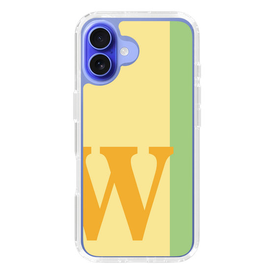 Slim Protection Case［ オリジナル - initial color line - W yellow ］
